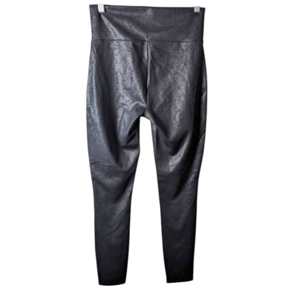 SPANX Red Hot Label Structured Shine Leggings Size Medium - Picture 3 of 3